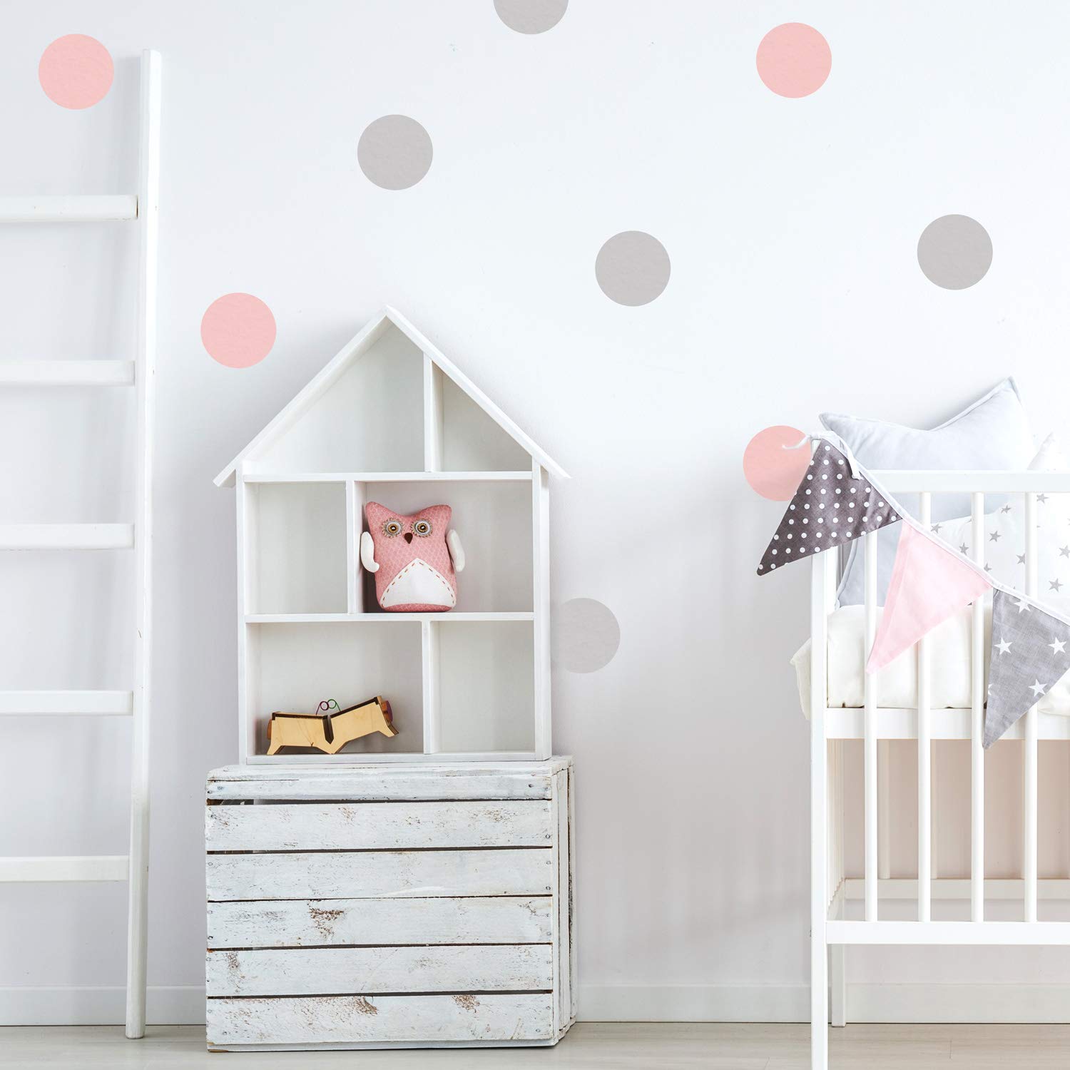 Spot Wall Stickers | Lots of Colours Options Available | Perfect for a Baby's Nursery or Child's Bedroom