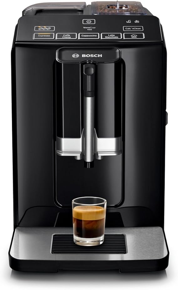 Bosch VeroCup 100 TIS30159DE Fully Automatic Coffee Machine (1300 Watt, Ceramic Grinder, Direct