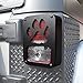 Black Dog Paw Stainless Steel Guard Light Cover Kit for Jeep Wrangler JK JKU Unlimited Rubicon Sahara X Off Road Sport Exterior Accessories Parts 2007 2008 2009 2010 2011 2012 2013 2014 2015 2016 2017
