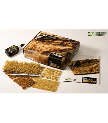 Dry Grass Tuft Starter Box - Gamers Grass - La boutique Tabletop