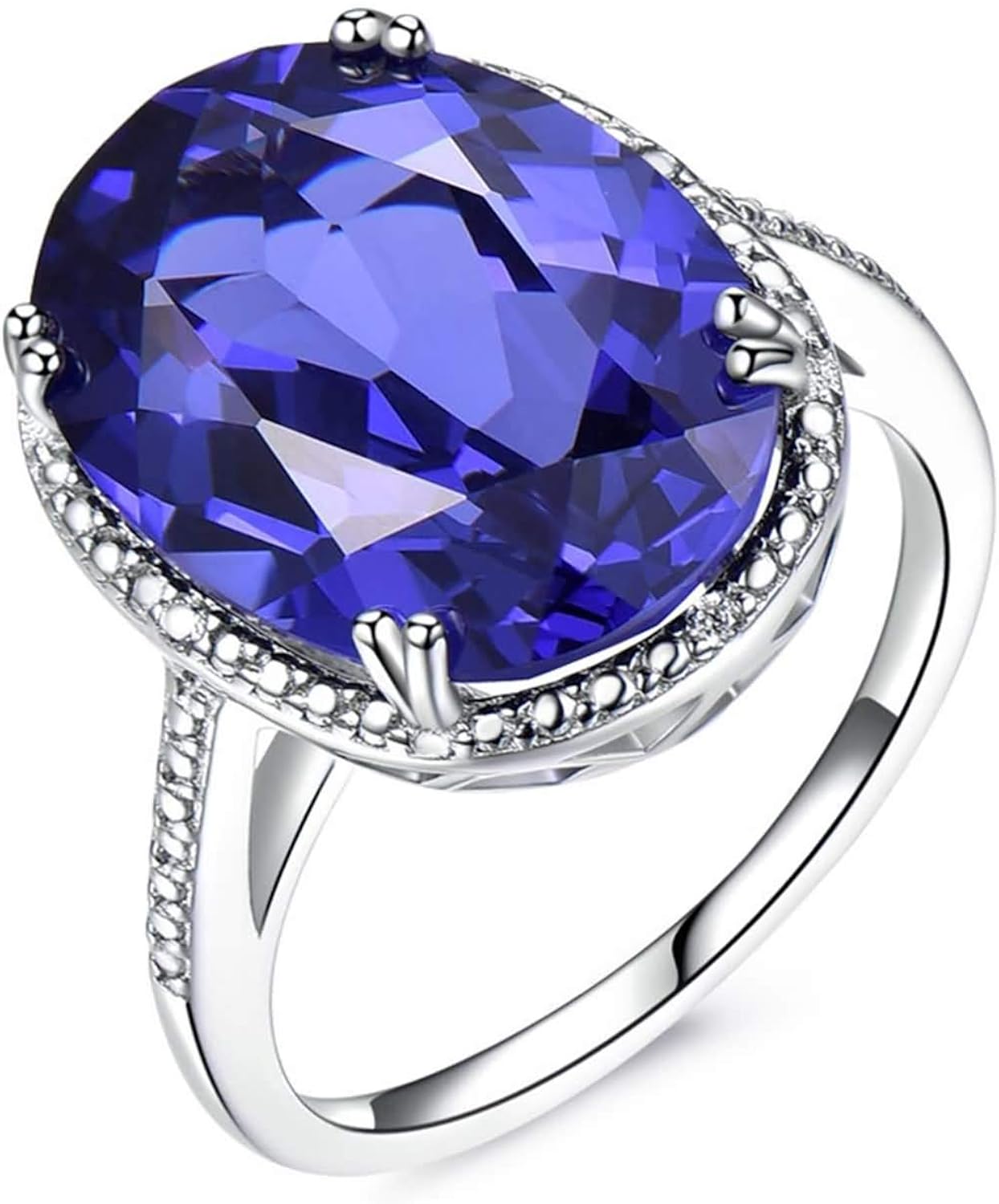 Daesar Anillos Goticos Hobre Anillos Punk Hobre Cruz Con Rectángulo