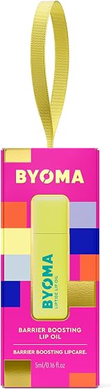 BYOMA Liptide Lip Oil Bauble 5ml Ceramide Peptide Avocado Oil Vegan view 2