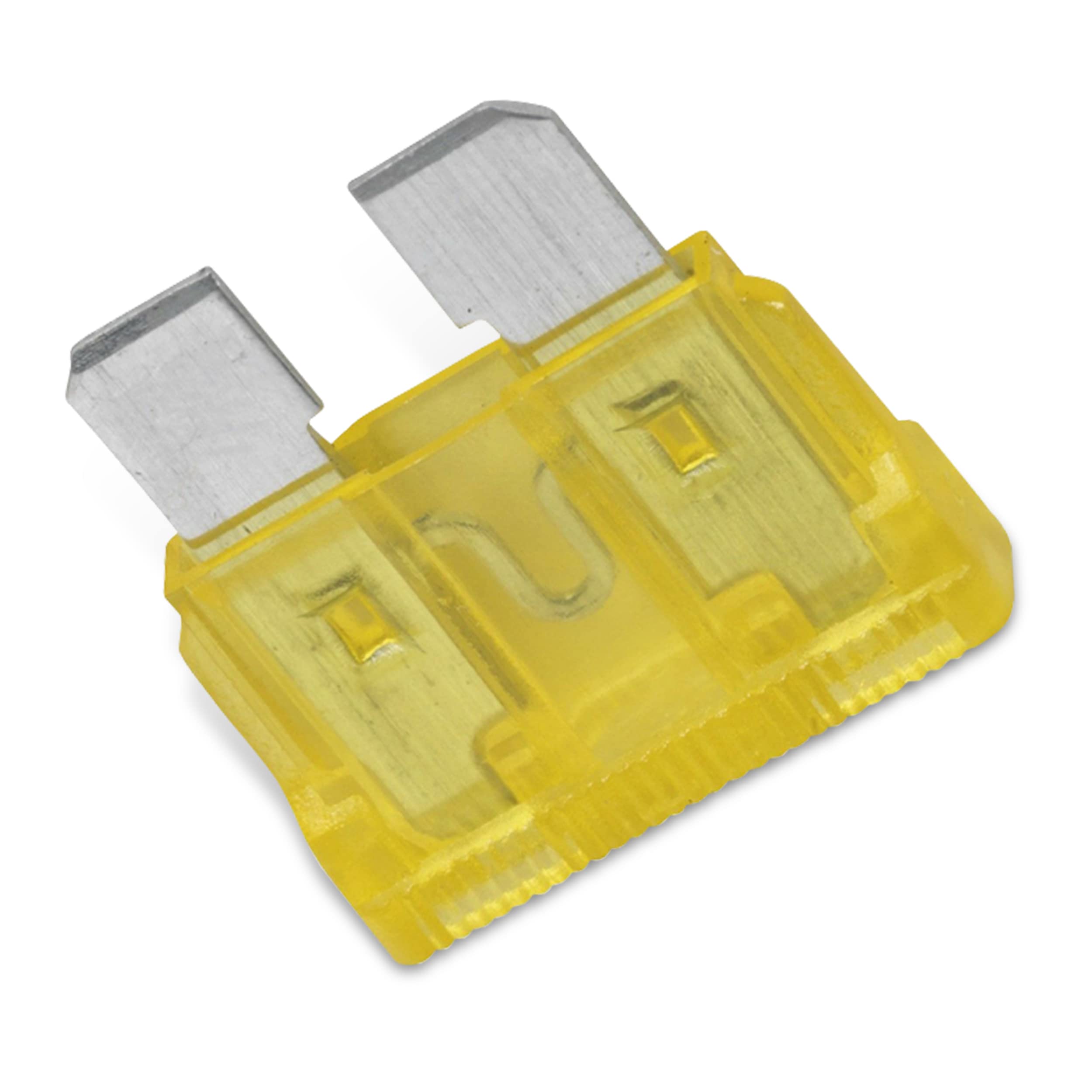 KafTon Standard Blade Fuses (20Amp, Voltage: 32V DC max, Pack of 10), Zinc Alloy, Standard Blade Fuse Type, Used in Cars, Motorbikes, Vans, Tractors, Trucks, Quads & Boats