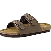 CUSHIONAIRE Kid's Lane JR Cork footbed Sandal with +Comfort