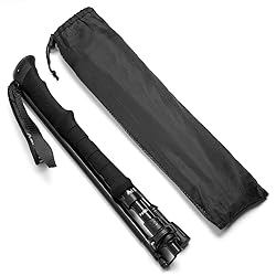 Collapsible Walking Stick for Travel, Adjustable