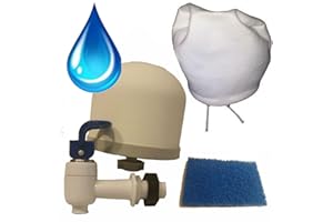 Gravity Water Filter Kit for DIY Purifier, Includes .2 Micron Ceramic Filter, Pre Filter, Dispenser, and Instructions by SHTFandGO