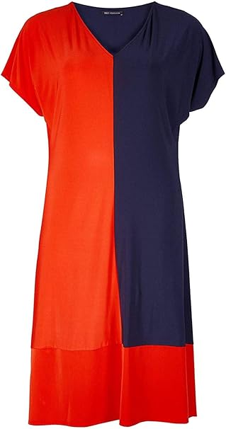 orange dress size 20