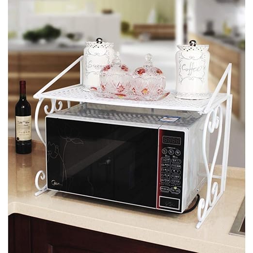 QING Soporte metálico del Horno microondas Estante de una ...