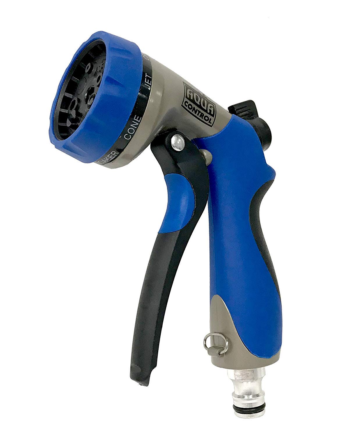 Aqua Control AMT42 Metal and Rubber Irrigation Gun with Flow Regulation and 7 Ways of Irrigation to Adapt to All Types of Plants and Terrains