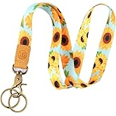 glodentai Lanyard for Keys, Cool Neck Strap Key Chain Holder, Long Lanyard for ID Badges Wallet