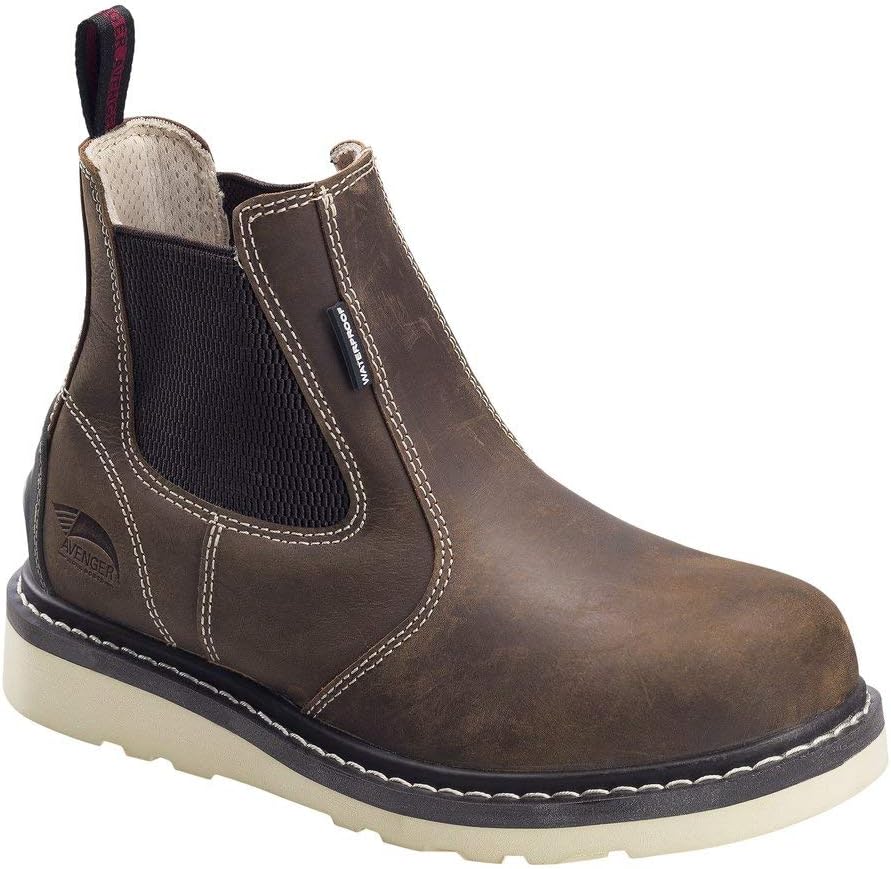 womens waterproof pull on work boots