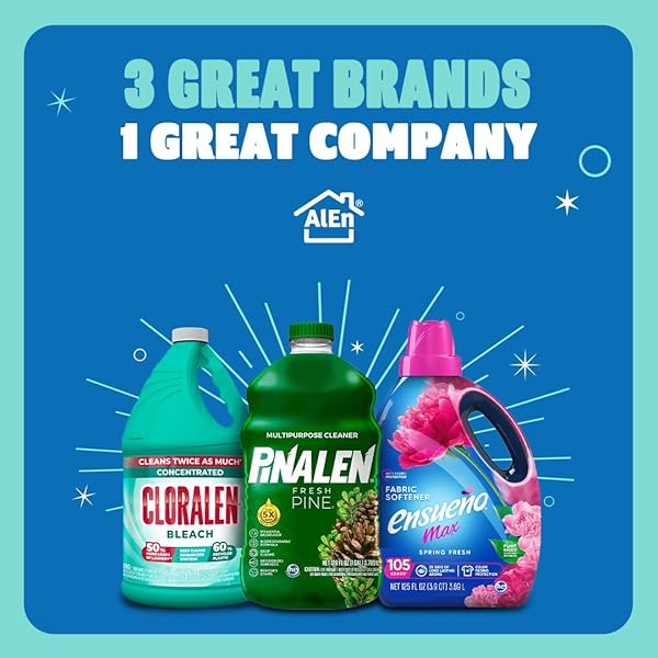 PINALEN MAX ALL PURPOSE HOUSEHOLD CLEANING FLORAL SCENT + BONUS PACK – (33.8 OZ) (2024)