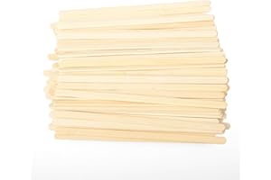 HOPELF 150 Count Bamboo Coffee Stirrer - Disposable 7 inches Long Wooden Stir Sticks for Coffee and Cocktails - Smooth, Splinter-Free Beverage Mixers - Ideal for Cafe, Bars and Drink Stations