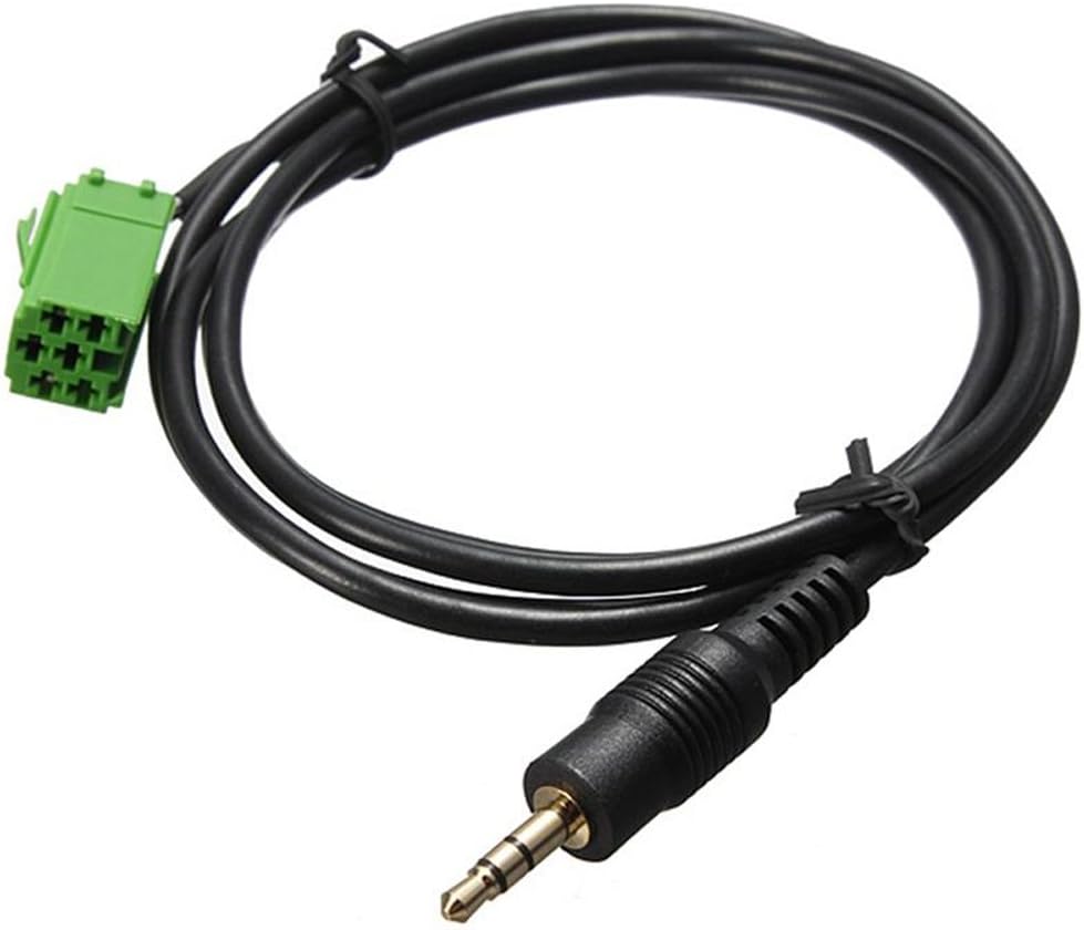 ENJOY-UNIQUE Aux In Input 3.5mm Adapter Cable Compatible With Renault Clio Megane Laguna MP3 For iPod/iPhone - Image 4