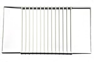 First4spares Adjustable Plastic Coated Shelf with Extendable Arms for Hotpoint Fridge Freezers Only. 12.5IN X 14 in. 12.5IN X 24IN Extended. Extends 5" on Both Sides