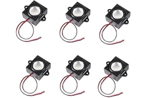 D-FLIFE 6pcs Speaker 3 Watt 8 Ohm Mini Speaker 8ohm 3w Loundspeaker Micro Speaker for Arduino with JST-PH2.0 Interface for Sm