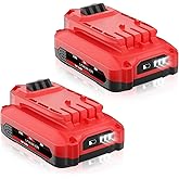 BATTOOL 2Pack 3.5Ah Replacement for Craftsman 20V Battery Compatible with CMCB202 CMCB205 CMCB201 CMCB203 CMCB204 CMCB206 20V Craftsman Battery and Power Tools