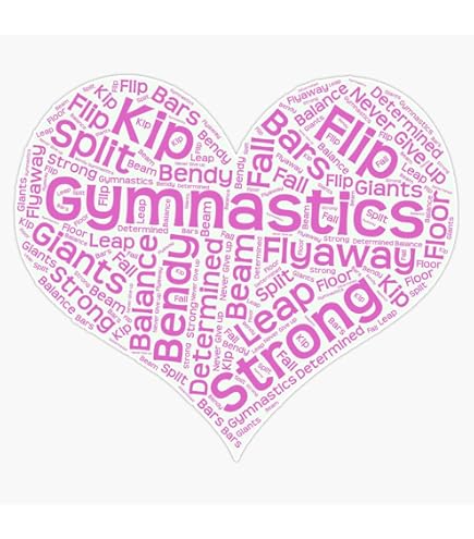 5.5" Gymnastics Car Magnet - UV Resistant, Waterproof, Strong Hold For Car, Locker, Fridge