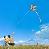 HONBO Airplane Jet Kite for Kids and Adults Beginner Kite with Handle and String view 3