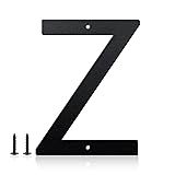 8 Inch House Numbers and Metal Letters for Outdoor