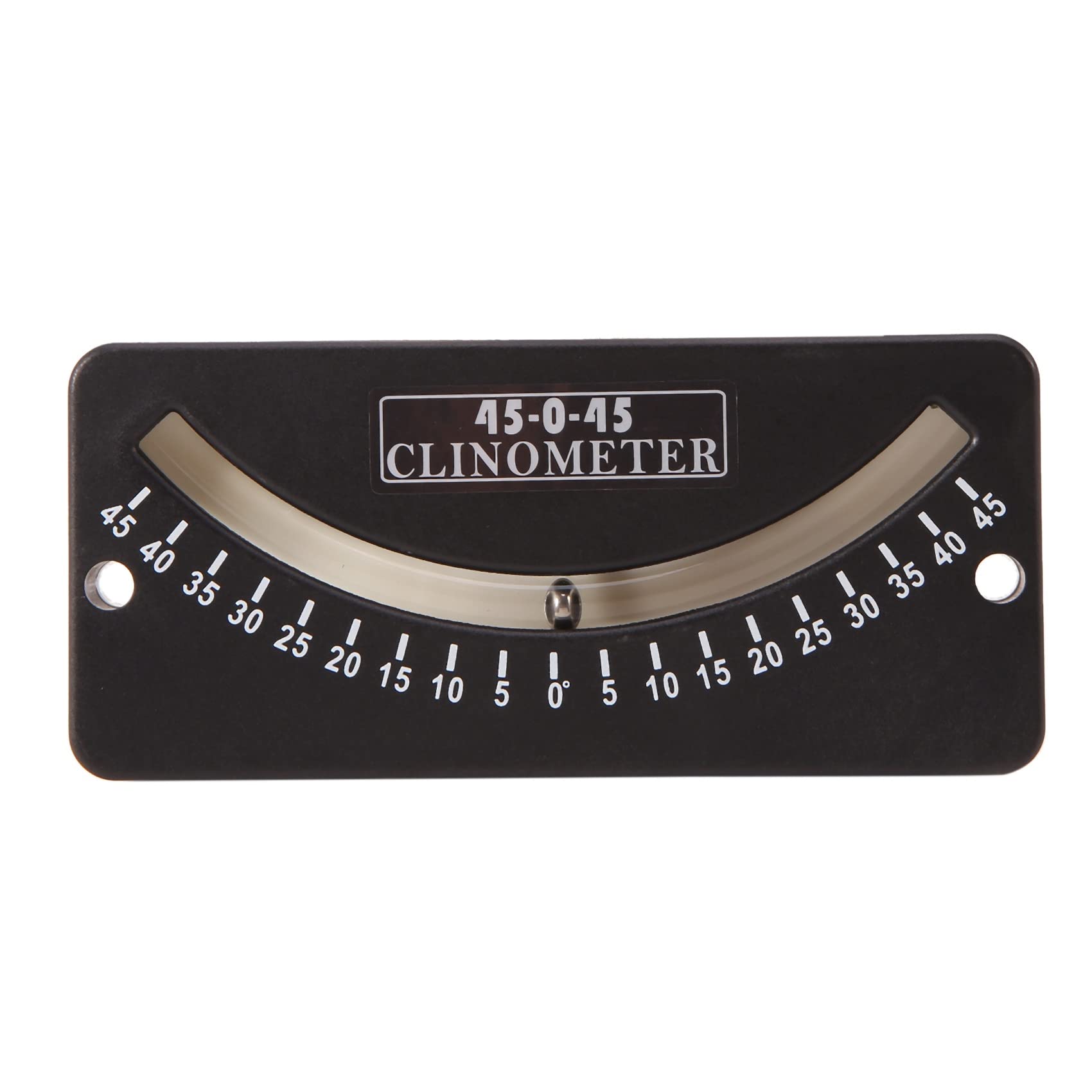 Hausdec 45-0-45 Inclinometer Mini Protractor Inclinometer Angle Measuring Instrument Tilt Gauge Slope Meter