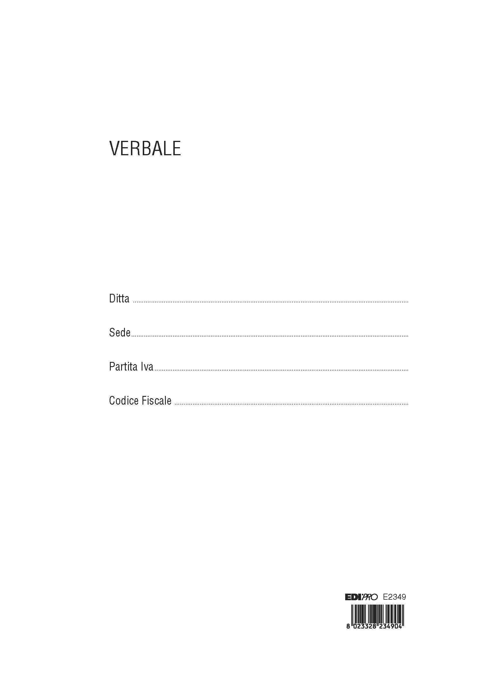 EDIPRO - E2349 - Mobile Sheets Laser Printer gr. 90 Numbered 100 Sheets (1-100) Reverse Cancelled f.to 29,7x21