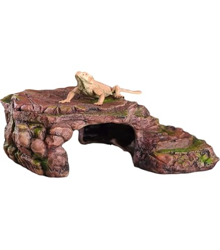 Trixie Reptiland Corner Rock Cave & Platform Brown 16 X 12 X 15 Cm | ZOO.fi
