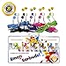 Vias Emoji Earbud 5 Pack of Assorted Smile Face Expressions Headphones Earbuds 3.5mm for iPod / SmartPhone / Tablet. Great for Kids, Boys, Girls, Gifts