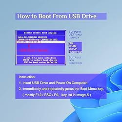 64GB - Bootable Windows 11/10 / 8.1/7, USB Driver