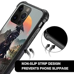 TnXee Compatible with iPhone 14 Pro Max Case,Sunset