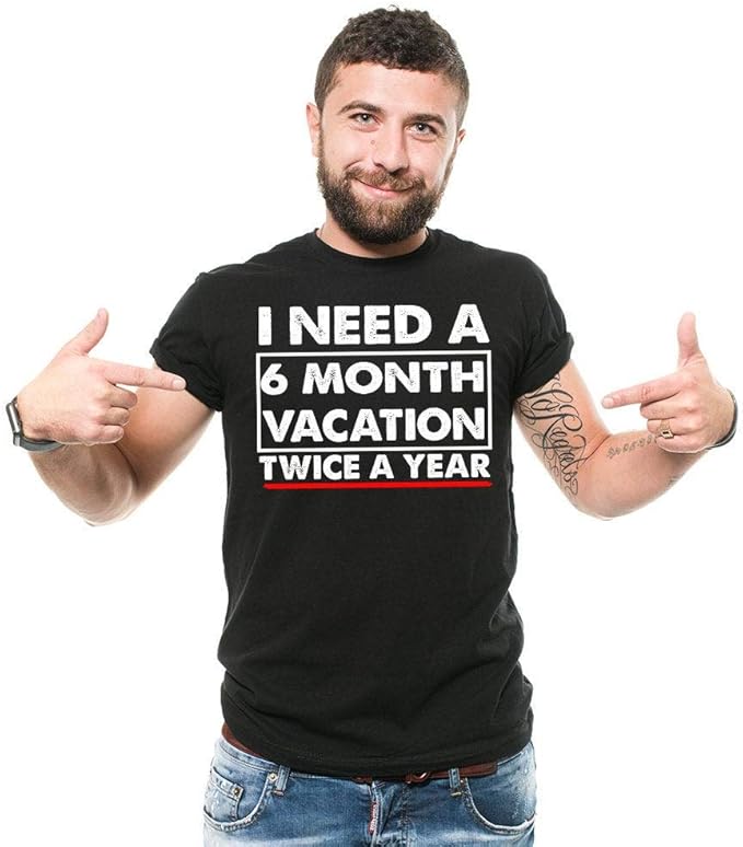 Amazon.com Funny Vacation TShirt Cool Graphic Vacation Meme Tee Shirt