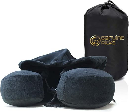 Amazon Com Luxury Quality Memory Foam Neck Travel Pillow With