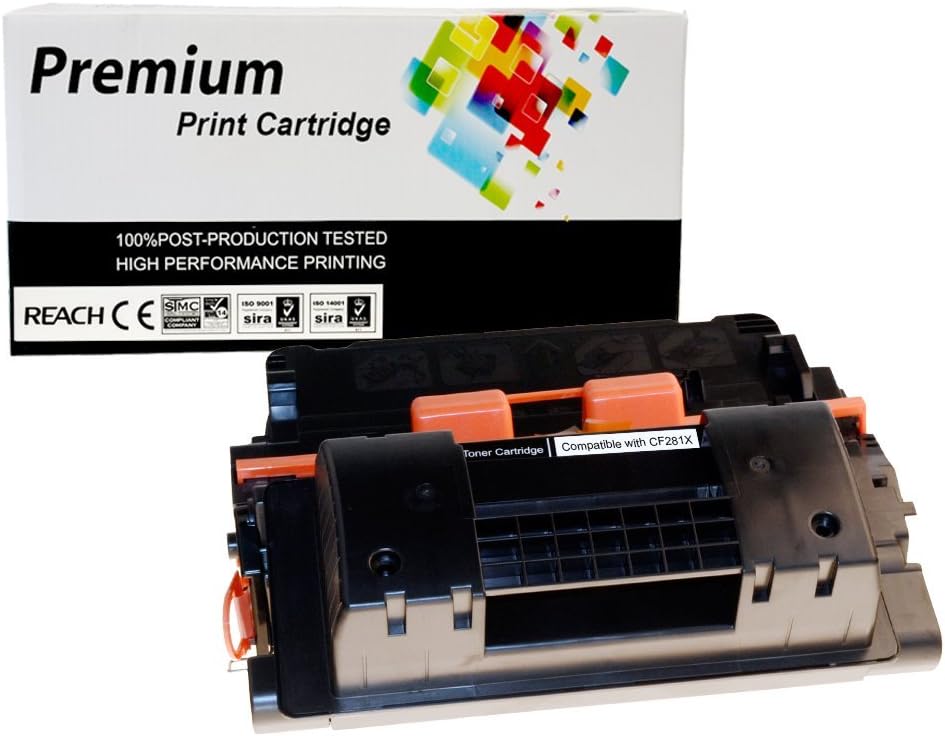 DigiToner Compatible CF281X (81X) Toner Cartridge High Yield Laserjet Enterprise MFP M630 Series