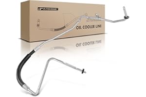 A-Premium Automatic Transmission Oil Cooler Line Hose Assembly Compatible with Buick Lucerne 2006 2007 2008, 3.8L