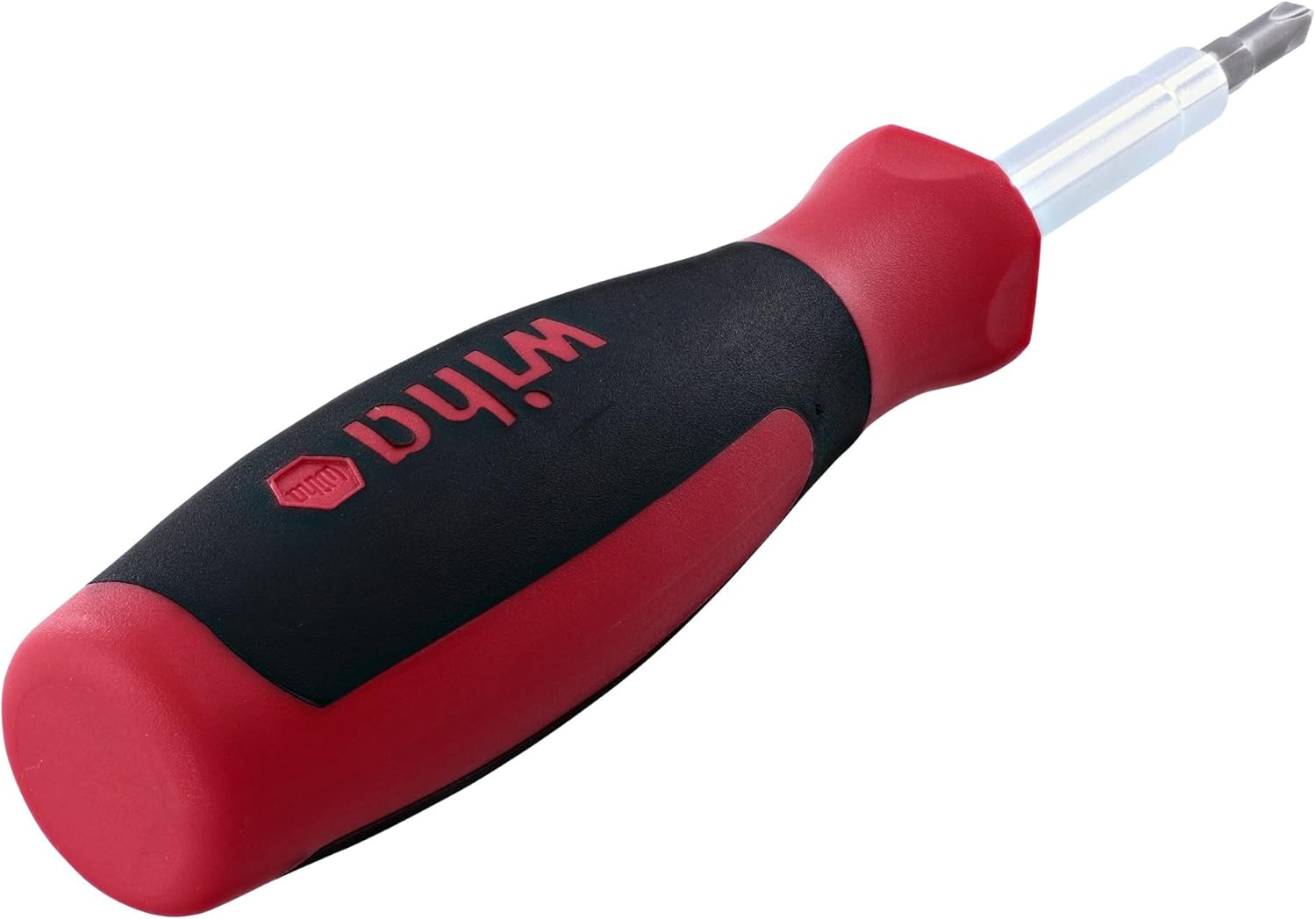 Wiha 77890 | 6 in 1 Screwdriver Nut Driver USA Made SoftFinish 6inOne MultiDriver: Industrial & Scientific