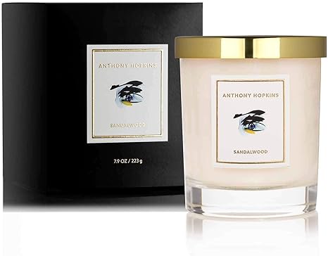 Amazon Com Anthony Hopkins Luxury Scented Coconut Wax Sandalwood Candle I 7 9oz Home Improvement