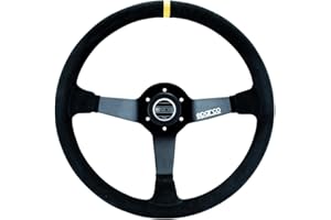 Sparco 015R368MSN Suede Steering Wheel