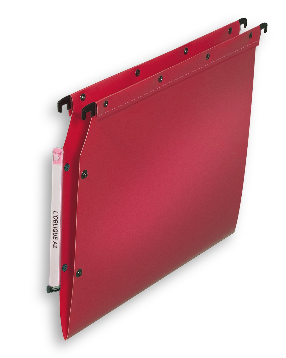 Elba Ultimate Suspension File V-Shaped Base red