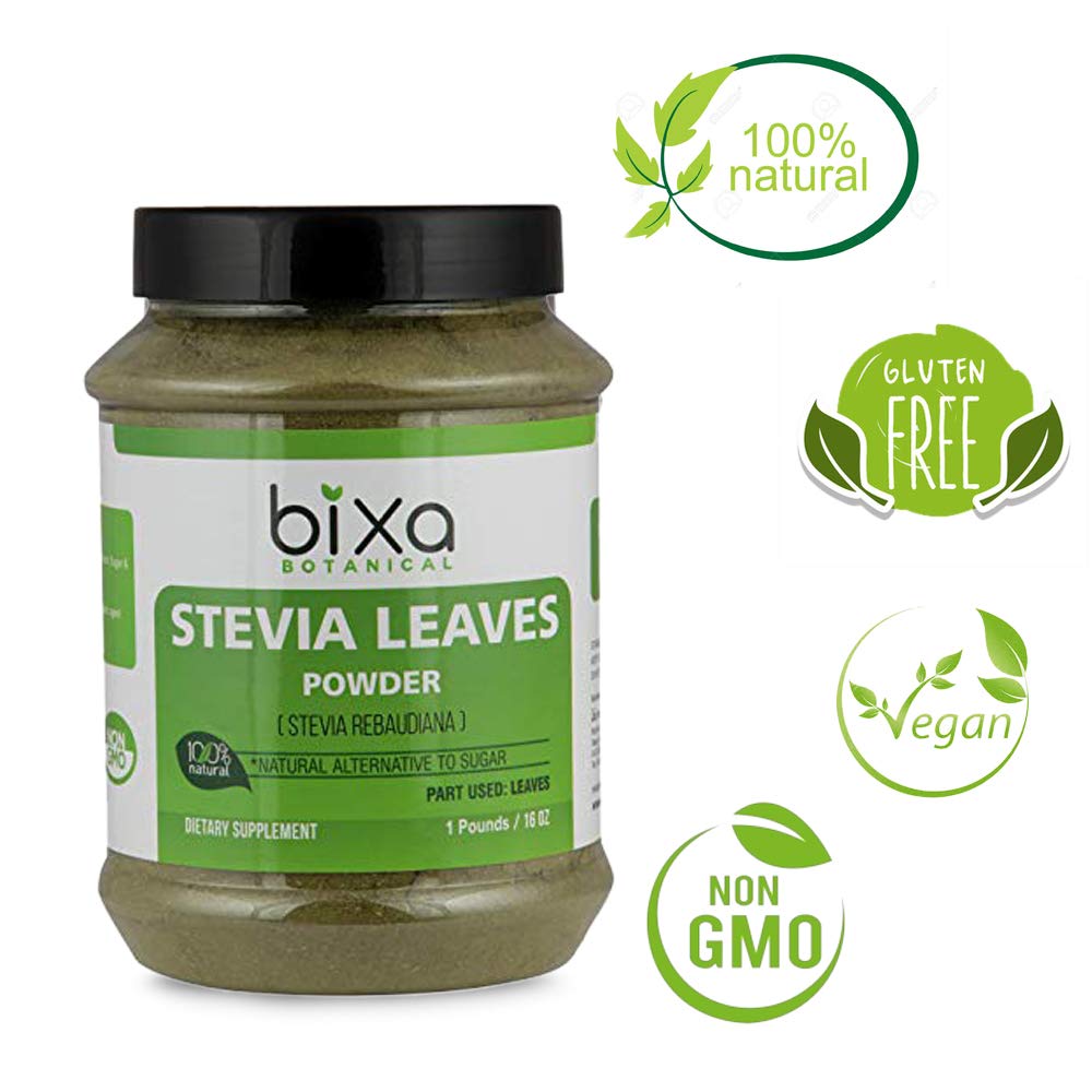 Stevia Leaf Powder (Stevia Rebaudiana) Unprocessed Stevia Sugar