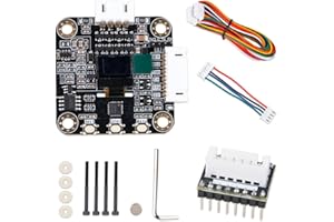 ZORZA 1Set Ultra-Quiet Nema17 Closed-Loop Stepper Motor Driver with OLED Display High-Performance 32-bit ARM Processor for 3D Printers Parts Motor Driver Ensures Zero Step Loss Replaces SERVO42C PCBA