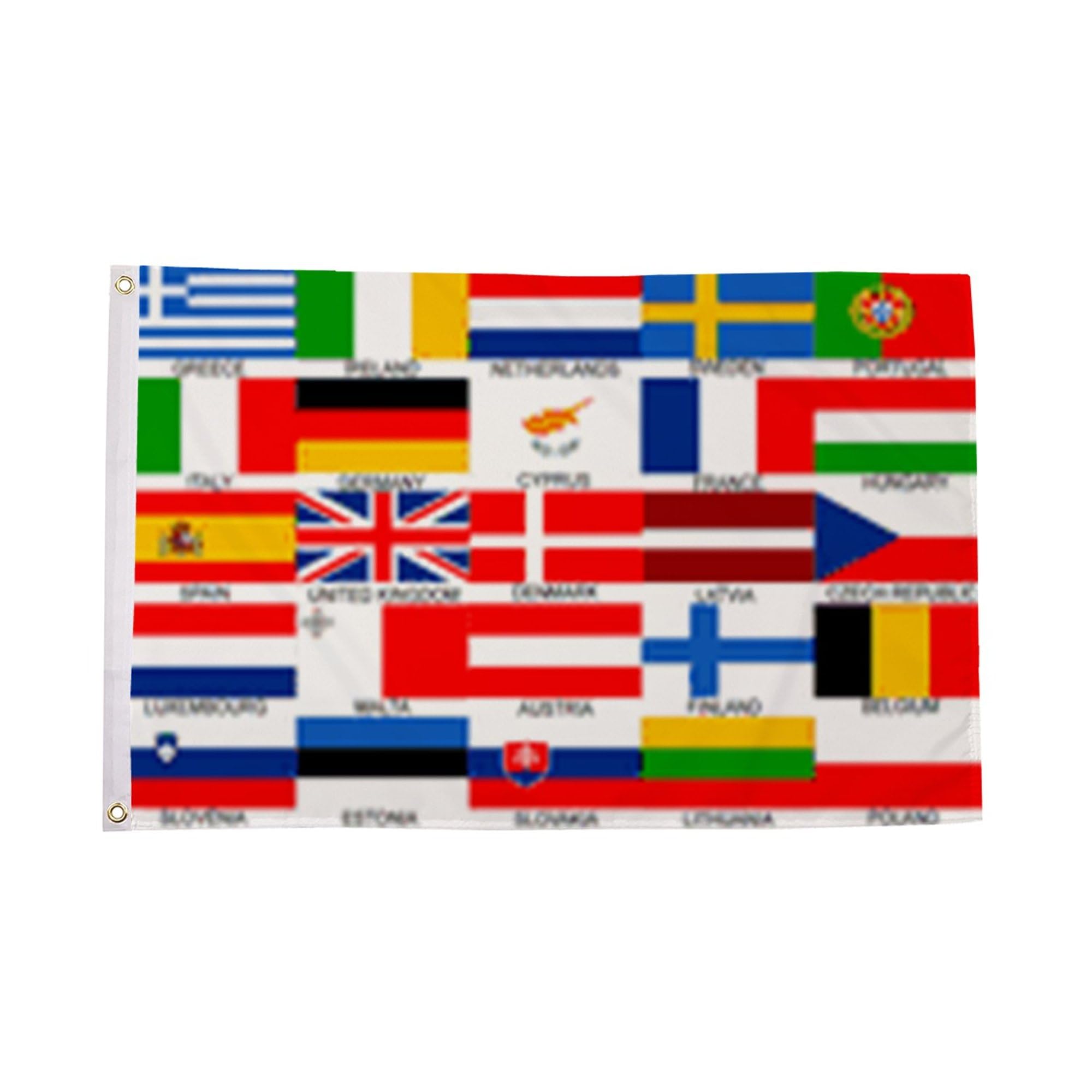 Euro 25 Nations Flag 5ft x 3ft