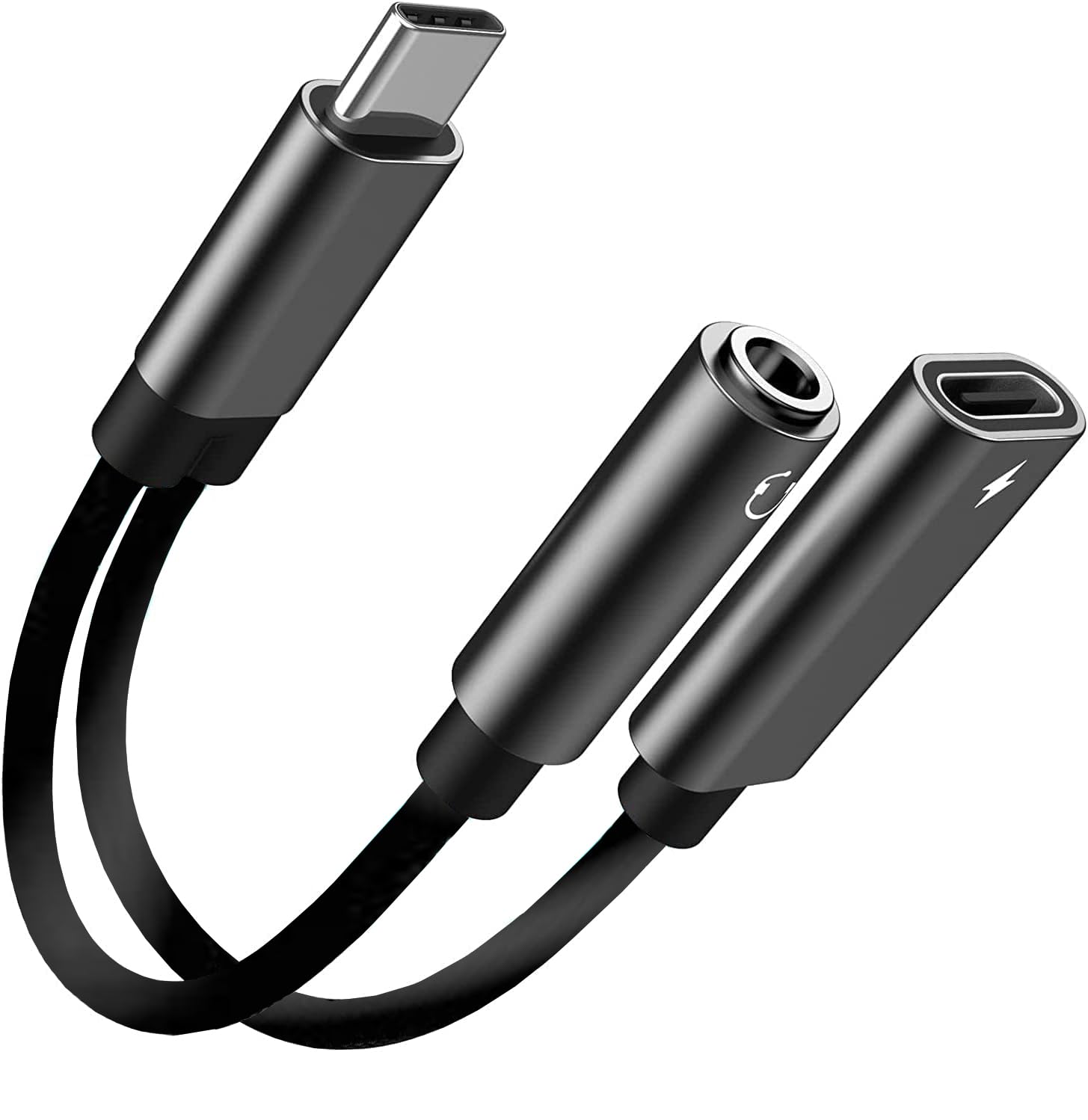 USB C to 3.5mm Aux Headphone and Charger Adapter For Google Pixel 10/10 Pro/10-Pro XL/9a/9/9-Pro/8A/8/8-Pro/7A/7/7-Pro/6A/6/6-Pro 2-in-1 Type-C Charging Port to Auxiliary Audio Jack & Charging Cable