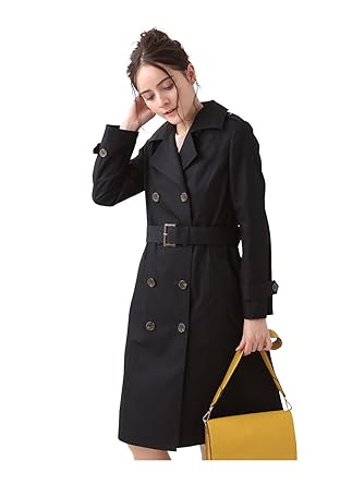 Amazon オフオン Ofuon ベーシックトレンチコート Euudd11159 L Amazon オフオン Ofuon ベーシックトレンチコート Euudd11159 L