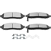 SCITOO D1094 Front Semi-Metal Brake Pads Sets | Fit For Nissan For Frontier | For Pathfinder | For Xterra,For Suzuki For Equator 2009-2012
