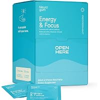 NeuroGum Nootropic Energy Gum | Caffeine + L-theanine + B Vitamins | Sugar Free + Gluten Free + Non GMO + Vegan…
