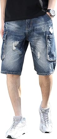 Ripped cargo shorts Clearance