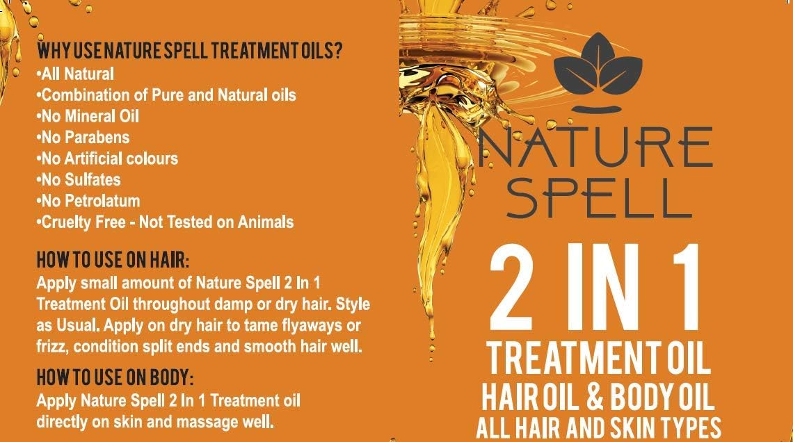 Nature Spell Lavender Oil for Hair & Scalp, Pre-diluted Oil for Stronger Roots & Strands, Reduces Dandruff - Image 3