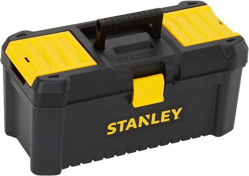 STANLEY Tool Box Plastic 16/40cm with Plastic Latch 41x21x20 cm DIY Pro