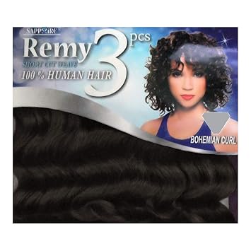 Amazon Com Elements Sapphire Sc Bohemian Curl Remy Human
