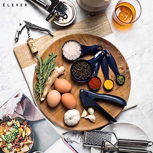 Kitchen Utensil Set - 26 Kitchen Gadgets & Cooking Utensils. Stainless Steel Kitchen Utensils for Nonstick Cookware Set. Spatula Set. Best Kitchen Tools Apartment Essentials Gifts for him - ÉLEVER